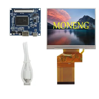 Оригинальный 3,5-дюймовый ЖК-монитор LQ035NC111 Высокого Качества с Яркостью 500 нит IPS ЖК-экран HD MI VGA DVI Контроллер Dirver Board