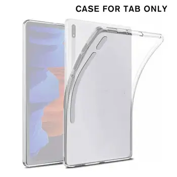 Для Samsung Galaxy Tab S9 Ultra Case 2023 Прозрачная Задняя Крышка Планшета из ТПУ Для Tab S9 FE Plus Dux Ducis