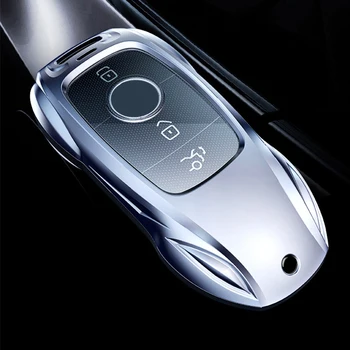 Чехол для дистанционного ключа Автомобиля из Сплава Ziny, Чехол для Mercedes Benz A B C E S Class W204 W205 W210 W212 W213 W176 W463 GLC GLB GLE AMG