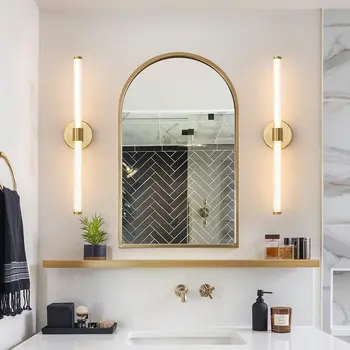 JMZM настенное освещение декор светодиодное зеркало передние фонари роскошная длинная настенная лампа для ванной комнаты зеркало для макияжа лампа для гостиной