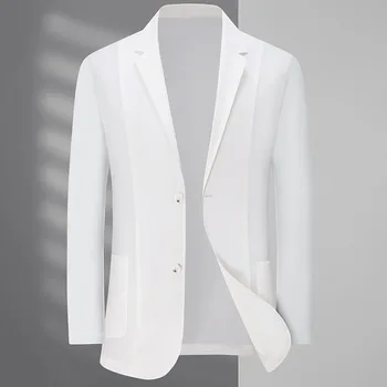6562-2023, новая корейская модная профессиональная куртка для делового отдыха, мужской легкий роскошный костюм в стиле Yinglun