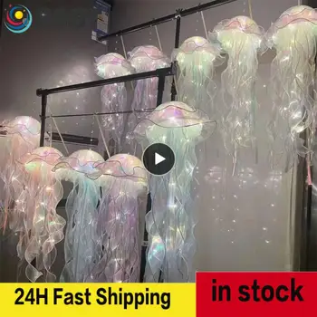 Удобная портативная удивительная уникальная лампа в виде медузы Прекрасный подарок Мечты в стиле Деко для Нее Модная красочная светящаяся игрушка в подарок