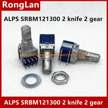 [SA]Оригинальный ALPS alps SRBM121300 поворотный переключатель с 2 стойлами, переключатель диапазона, сигнальный переключатель-10 шт./лот