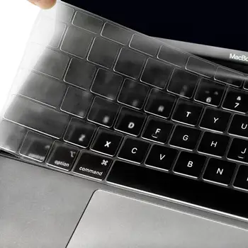 Универсальный Силиконовый чехол для клавиатуры с плоской поверхностью, Прозрачная Защитная пленка толщиной 14 дюймов/15,6 дюйма толщиной 0,15 мм