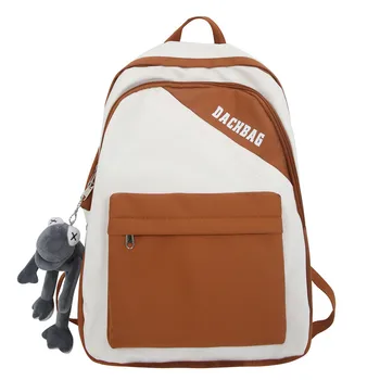 Школьные сумки для подростков, девочек и мальчиков, рюкзак для студентов колледжа, Женская нейлоновая сумка для книг, Корейский рюкзак