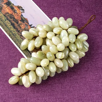 Натуральные афганские нефритовые виноградные гроздья, поделки из винограда для украшения дома