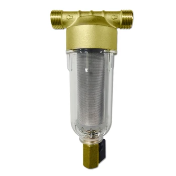 Фильтр для отложений, Многоразовый Фильтр для предварительной очистки воды от отложений для всего дома, 40-60 микрометров, Фильтр для воды для всего дома