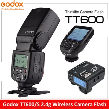 Godox TT600 TT600S Вспышка для камеры 2,4 G Беспроводная GN60 Master/Slave Камера Speedlite для Canon Nikon Sony Pentax Olympus Fuji Lumix
