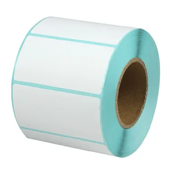 термоэтикетки из рулонной бумаги 40 * 20 мм * 700 листов, широко используемые в рекламе, супермаркете для получения ценового штрих-кода, товарных знаков