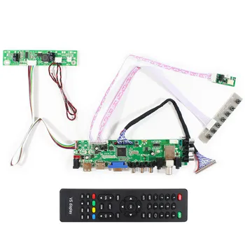 ЖК-контроллер HD MI VGA AV USB DTV для 19-дюймового ЖК-экрана G190ETN01.1 1280X1024
