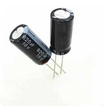 электролитический конденсатор 16v820uf 820 мкФ 16V 10*20 мм