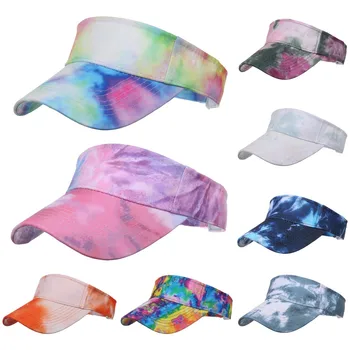 Tie Dye Hat For Women Adjustable Sun Hat Baseball Caps Beach Hip Hop Hat Sun Visor Protection Hats For Men бейсболка для мужчин