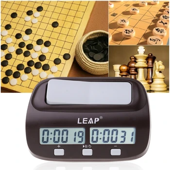 Профессиональные цифровые шахматные часы, компактный секундомер, настольные часы с таймером соревнований