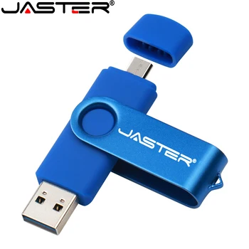 JASTER OTG USB флэш-накопитель 3 в 1 Высокоскоростной флеш-накопитель TYPE-C Адаптер Подарочный Micro USB-накопитель Красный Внешний накопитель 64 ГБ 32 ГБ 16 ГБ
